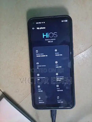 Tecno Camon 18i 128 GB Gray