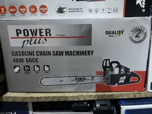 Power Plus Gasoline Chain Saw
