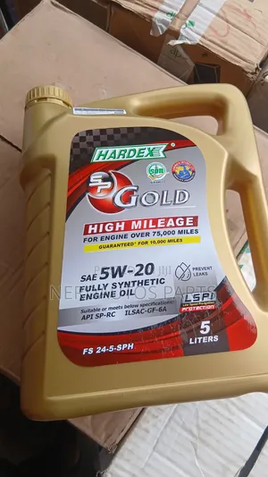 Hardex Gold Sae 5w-20 Fully Synthetic Engine Oil