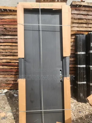 Graphite Linea Steel Door – 3ft Extra Height