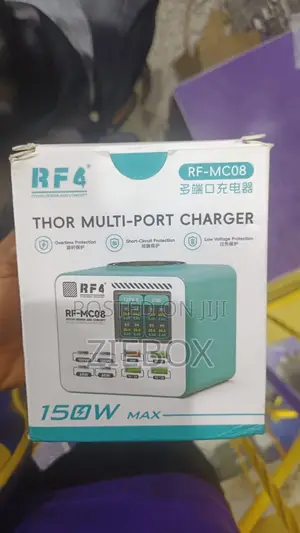 RF4 RF-MC08 Thor Multi-Port Charger 150W Max With Digital Display