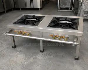 High Quality Commercial Double Burner Gas Cooker