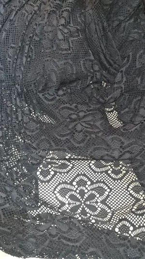 Black Net Lace