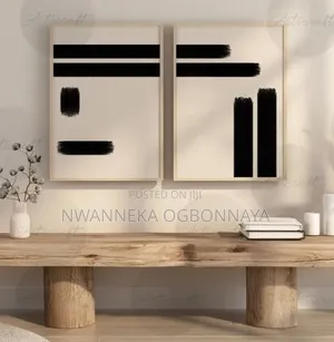 Abstract Canvas Painting for Living Room