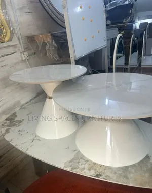 Marble Top Center Table Set