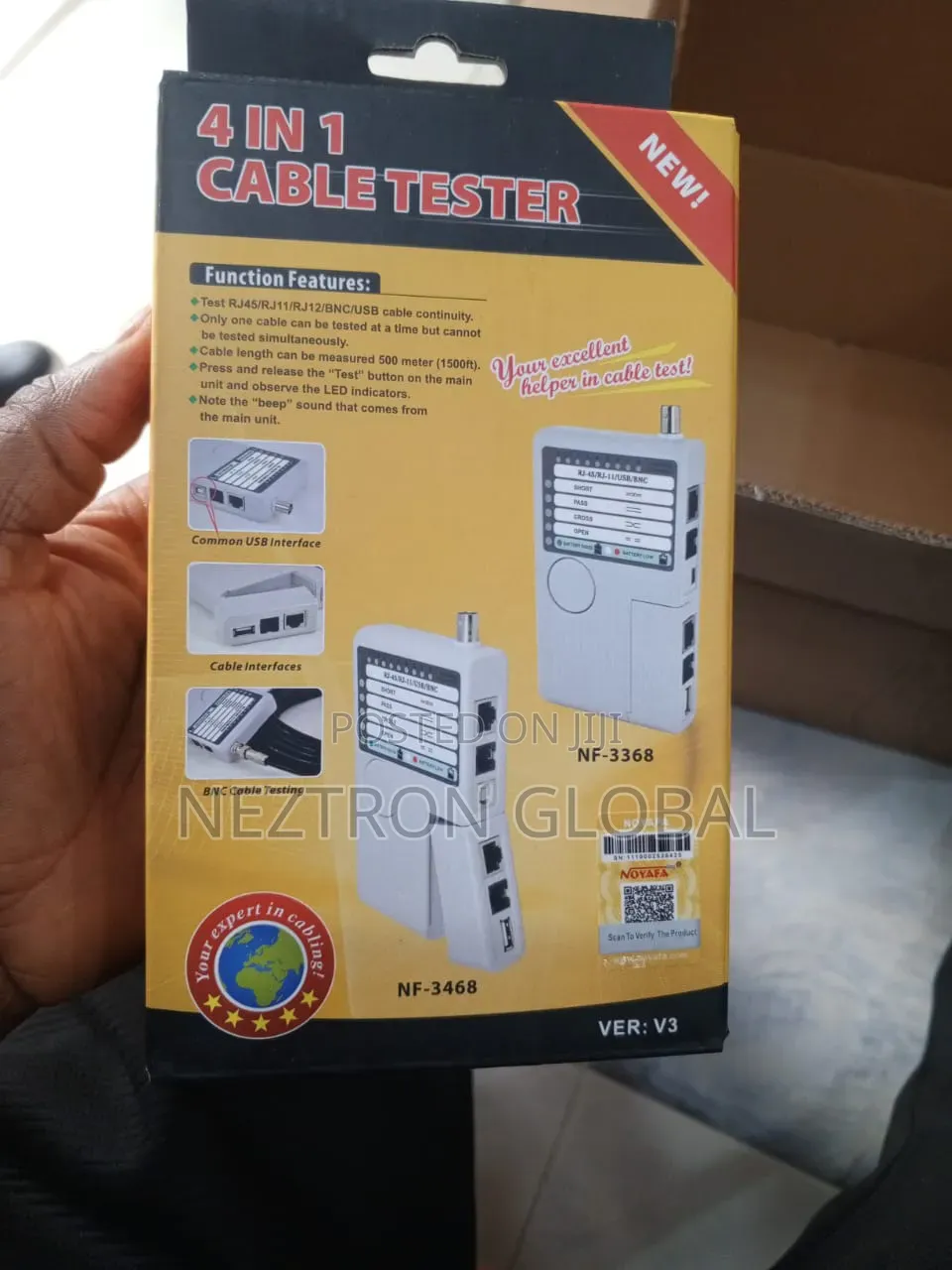 NF3468 Cable Testerv