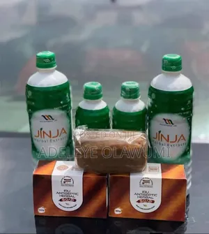 Jinga Herbal Extracts and IRU Antiseptic Herbal Soap