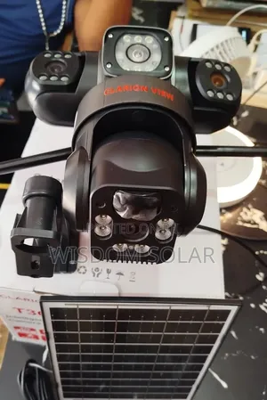 Ultra CCTV Camera With Solar Panel