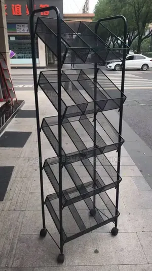 Supermarket Store Organizer Holder Supermarket Shelf Trolley