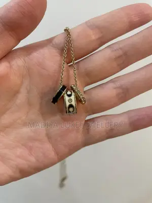 3-Ring Panda Design Necklace