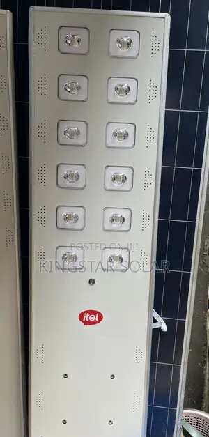 All in One 100w Itel Solar Street Light