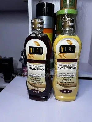 Elan Shampoo and Conditioner Big and Small