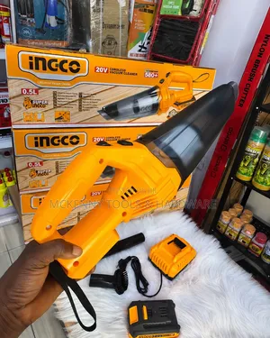 Ingco 20V Cordless Lithium-Ion Vacuum Cleaner (Model: CVLI20126).