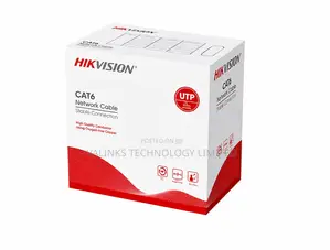 Hikvision CAT6 U/Utp Network Cable (Solid Copper, 0.5mm)