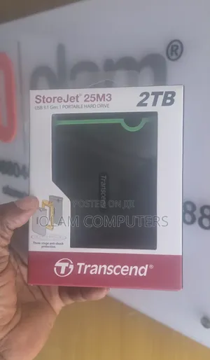Transcend 2TB StoreJet - 25M3 Portable Hard Drive