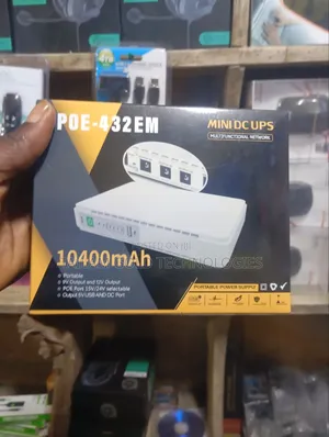 Mini DC UPS Power Bank for Routers