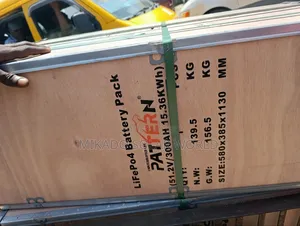 Pattern 15.36kWh 51.2V 300Ah LiFePO4 Lithium Battery –5-Year Warranty