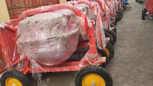 500L Portable Concrete Mixer Powered by Either Petrol or Diesel