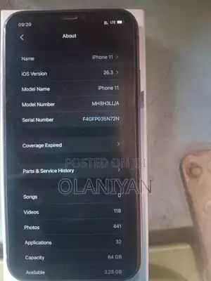 Apple iPhone 11 64 GB Blue