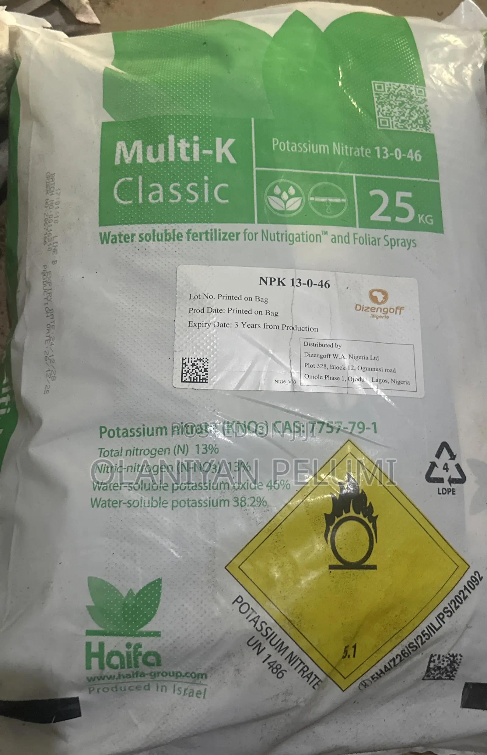 Haifa Multi K Potassium Nitrate