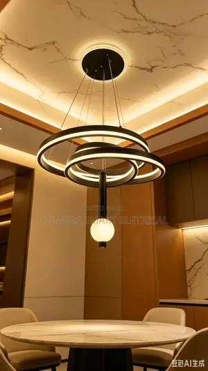 LED Minimalist Lamp Nordic Living Room Chandelier Modern Simple Style