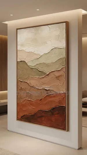 New Abstract Home Decoration Pieces Textured Artwork