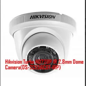 Hikvision Turbo Hd720p Ir 2.8mm Dome Camera(ds-2ce56c0t-Irp)