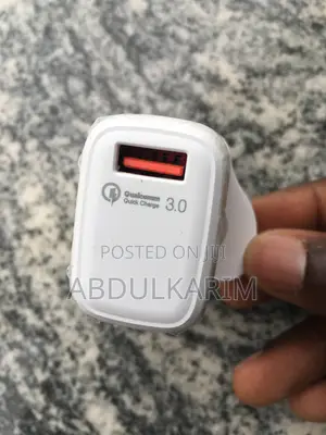 QC3.0 Fast USB Wall Charger (EU/UK Plug)