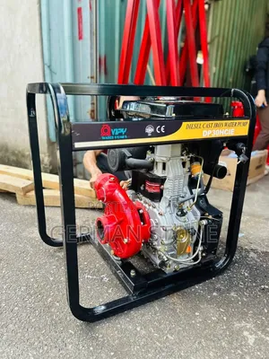 3inch Industrial Diesel-Powered Water Pump, Featuring a Red