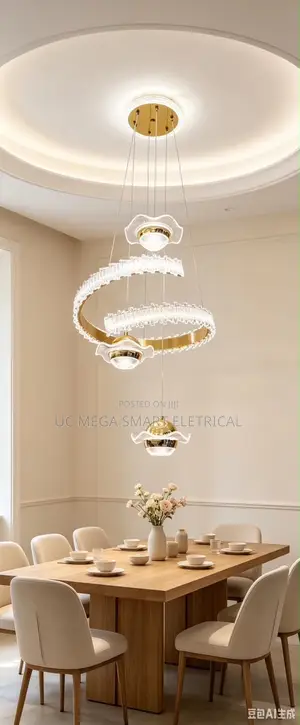 Crystal Pendant Lamp Modern Creative Light Luxury Restaurant Light LED