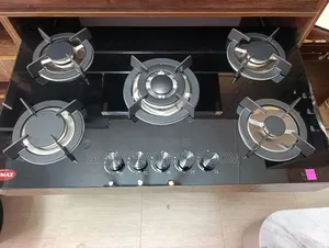 5burner Gas Black