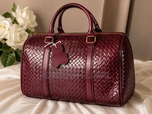 Quality Woven Leather Hand Bag Design