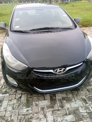 Hyundai Elantra GLS Automatic 2012 Black