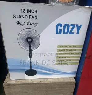 Gozy 18 Inch Stand Fan High Breeze