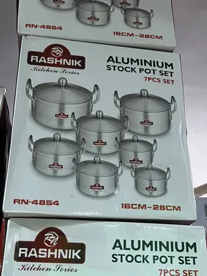 Aluminium Stock Pot Set