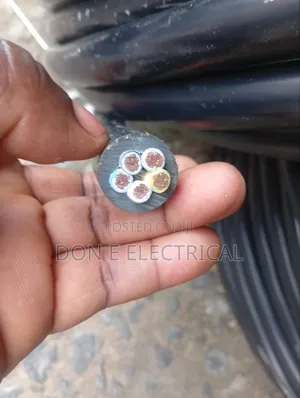 10mm 5core DC Flexible Cable Pure Copper