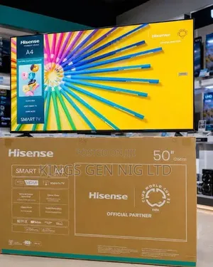 Original Hisense 50-Inch A4 UHD Smart TV. This TV Set