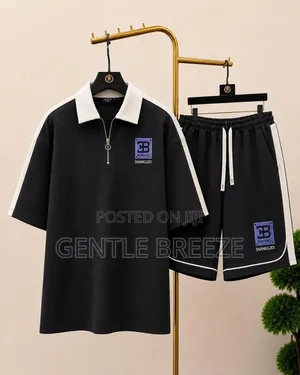 Men's Premium 2 - Piece Designer Short Set - Available in 4 Colours