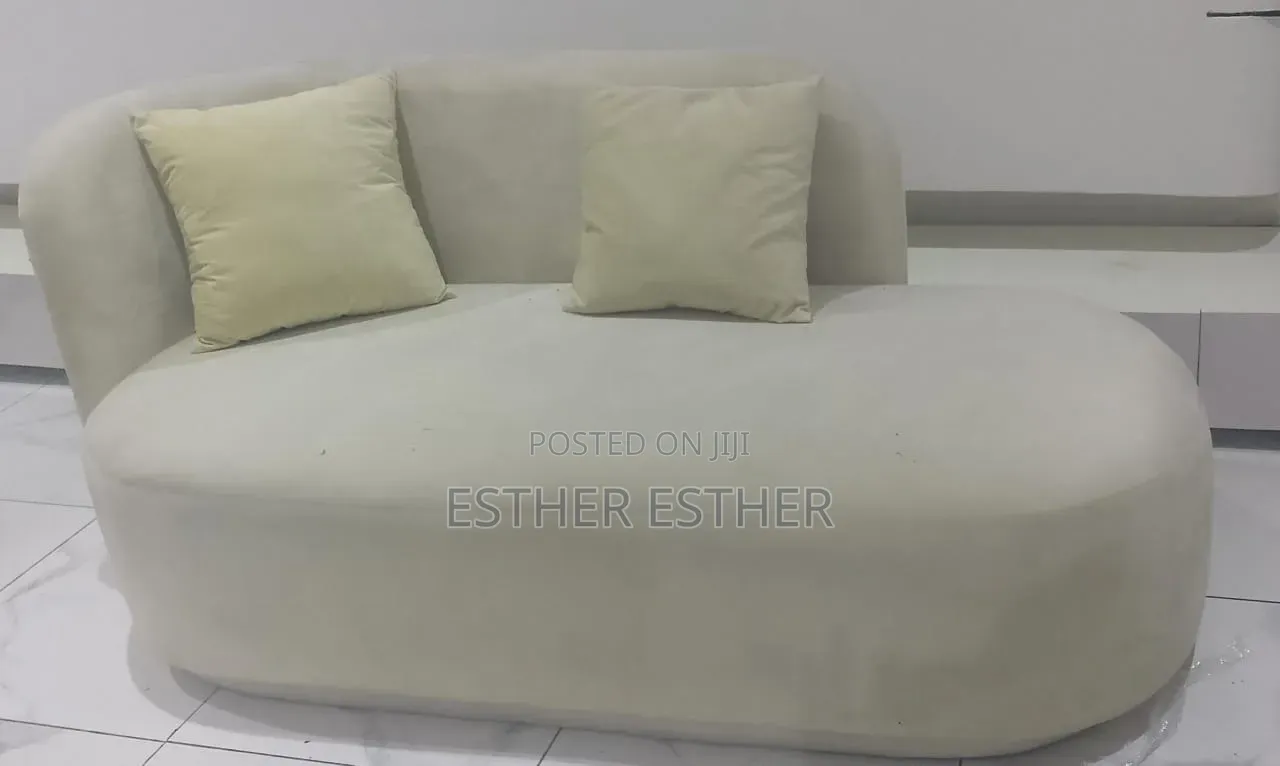 L- Shaped Curved Sofa