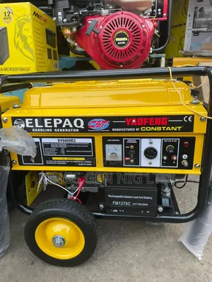 Elepaq Constant 4.5kva Generator Sv6800E2 Key Start Set