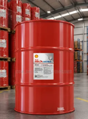 208-Liter Drum of Shell Helix Ultra(5W-40)fully Synthetic Motor Oil
