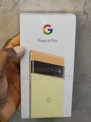 New Google Pixel 6 Pro 256 GB Yellow