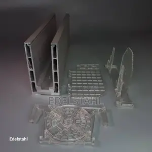 Aluminium Base Shoe (U-Channel for Glass)