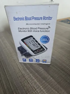 Electronic Blood Pressure Machine – Automatic Digital BP Monitor
