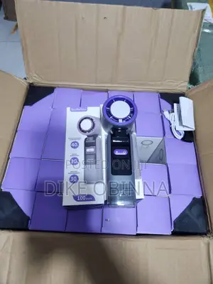 AC Compressed Rechargable Hand Fan