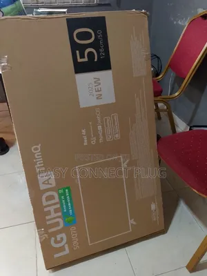 (50UQ70) Brand New 50" Smart Frameless TV.