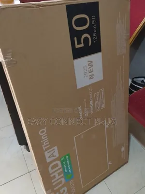 New Smart 50" LG Frameless TV (Bluetooth+ Miracast).