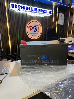 Haisic 8kwh 24volts Lithium Battery (Black)