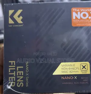 K F Concept Nano-X Series 2-in-1 Variable ND CPL Filter (82mm)
