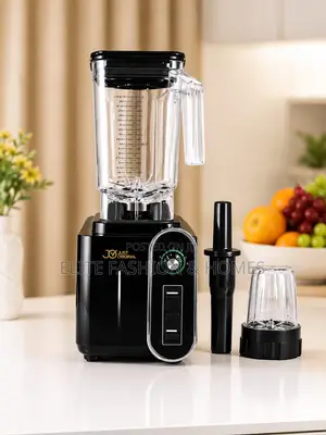 Commercial Blender – Heavy Duty | 2-in-1 High-Speed Blender Grinder